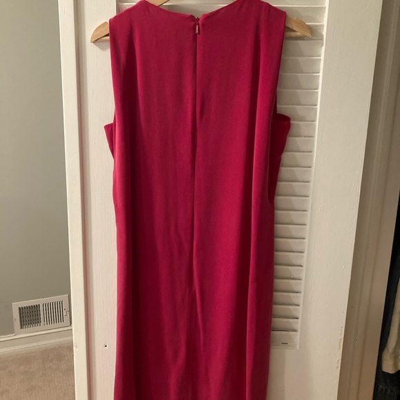 Maxmara 100% vintage silk magenta dress - Picture 2 of 4
